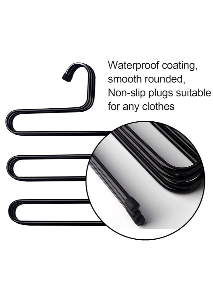 Multi-colored metal pants and towel hanger  - Image 3