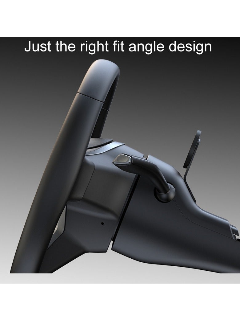 Tesla Model 3/Y car magnetic mobile phone holder car steering wheel holder, curved - Image 3