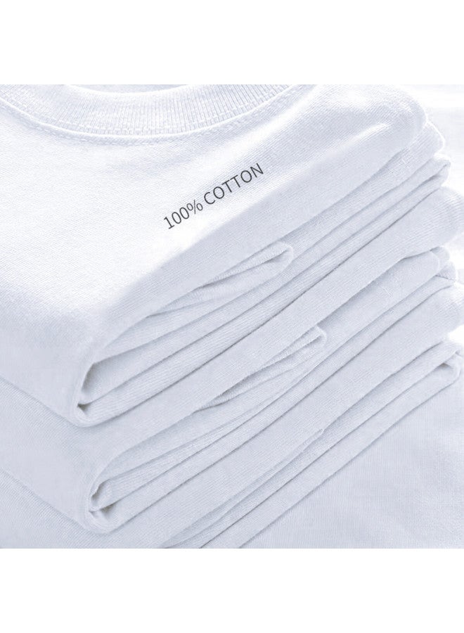 FOLUNSI men's Summer Cotton T-shirt - Round Neck Short Sleeve Casual Breathable Undershirt - Image 4