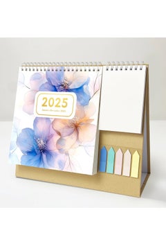 Generic Desk Calendar 2025 Standing Flip Small Desk Calendar-2025 12 Monthly Desktop Calendar  - Image 1