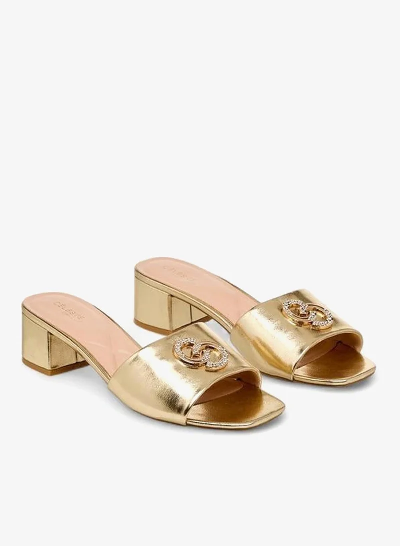 سيليست Women Block Heel Sandals Ramadan Collections