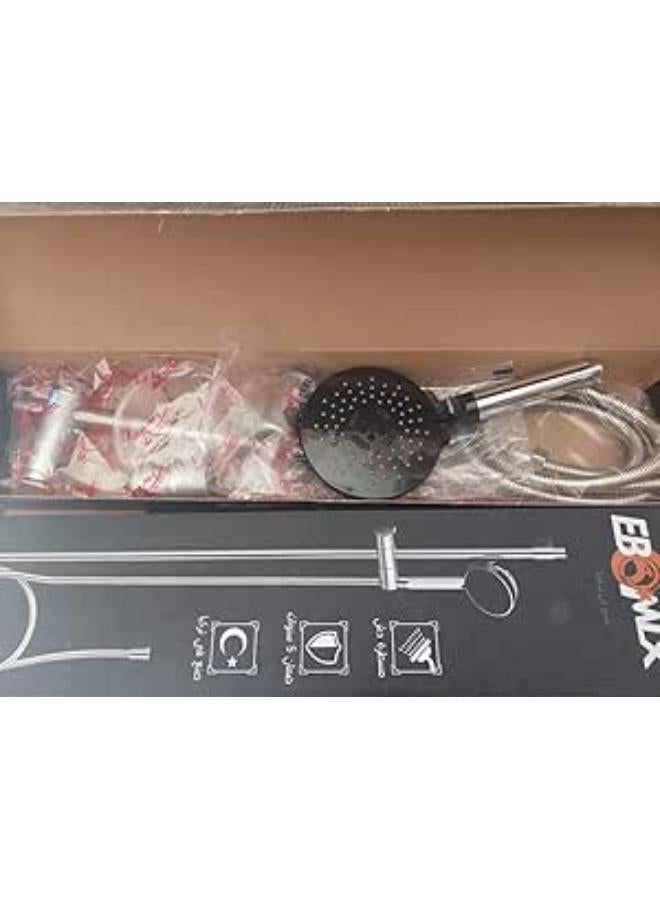 Bathroom Shower Head (Black)  - Image 1