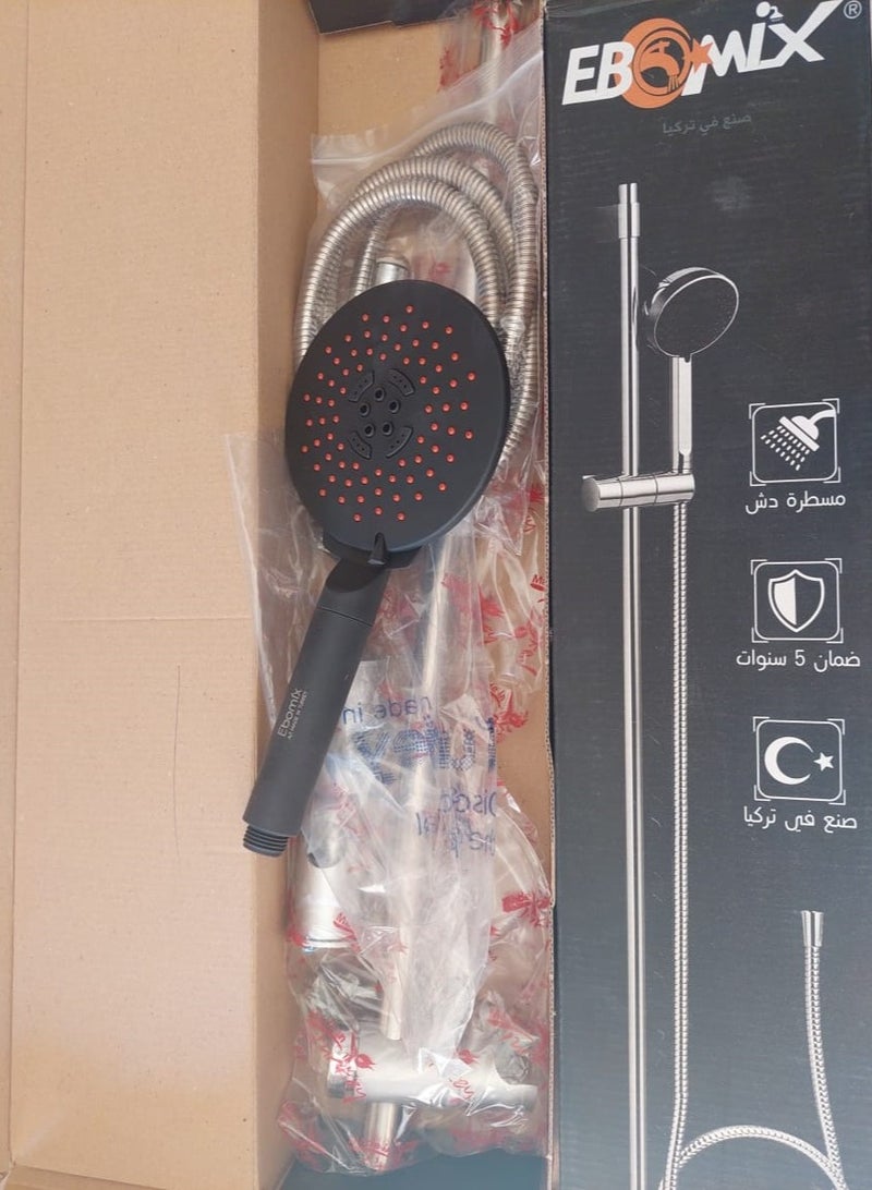 Bathroom Shower Head (Black)  - Image 3