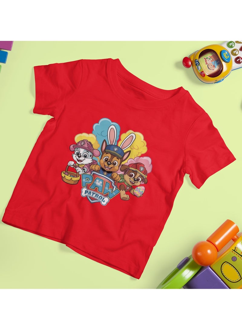 ZOOM Paw Patrol Kids' T-Shirt – Featuring Chase, Marshall & Skye