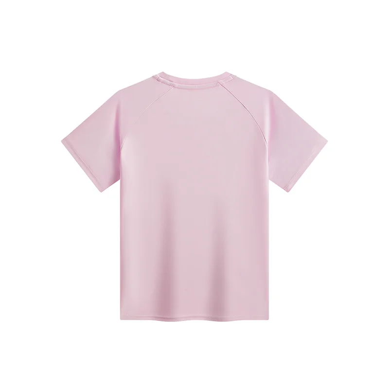ANTA knitted sport short-sleeved top-Runing Training