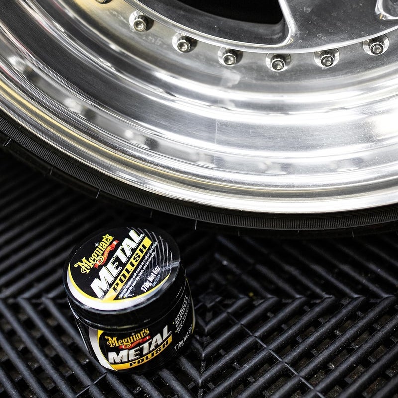 ميجواير Meguiar's G211606EU Metal Polish 170g Suitable for aluminium (polished, cast and billet), chrome, stainless steel, brass, copper, silver and other bright-work components - Image 4