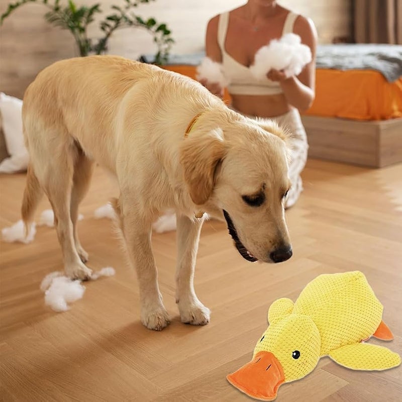 Duck Dog Toy for Dogs,2025 Upgrade Durable Calming Ducks Dog Toy,Squeak Dog Toys for Small Dogs Stuffed Duck Dog Toys for Puppy Small Dog Indoor Puppy Essentials(Pink*1) - Image 3