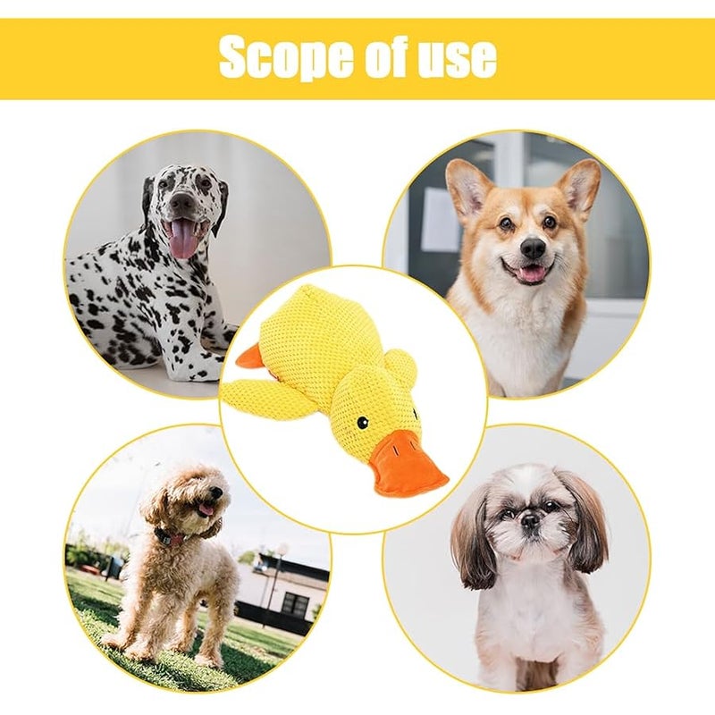 Duck Dog Toy for Dogs,2025 Upgrade Durable Calming Ducks Dog Toy,Squeak Dog Toys for Small Dogs Stuffed Duck Dog Toys for Puppy Small Dog Indoor Puppy Essentials(Pink*1) - Image 4