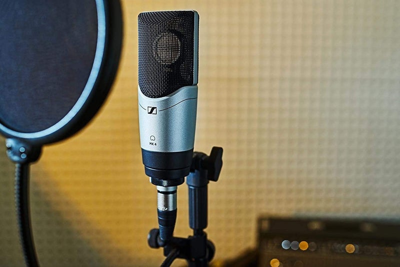 Sennheiser Mk 4 Large Diaphragm Condenser Xlr Microphone| True Condenser Capsule | Low Self-Noise | 20Hz 20Khz | Ideal For Vocals, Instruments, Voice Over & Broadcast Applications - Image 3