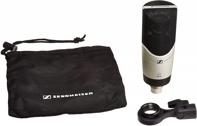Sennheiser Mk 4 Large Diaphragm Condenser Xlr Microphone| True Condenser Capsule | Low Self-Noise | 20Hz 20Khz | Ideal For Vocals, Instruments, Voice Over & Broadcast Applications - Image 5