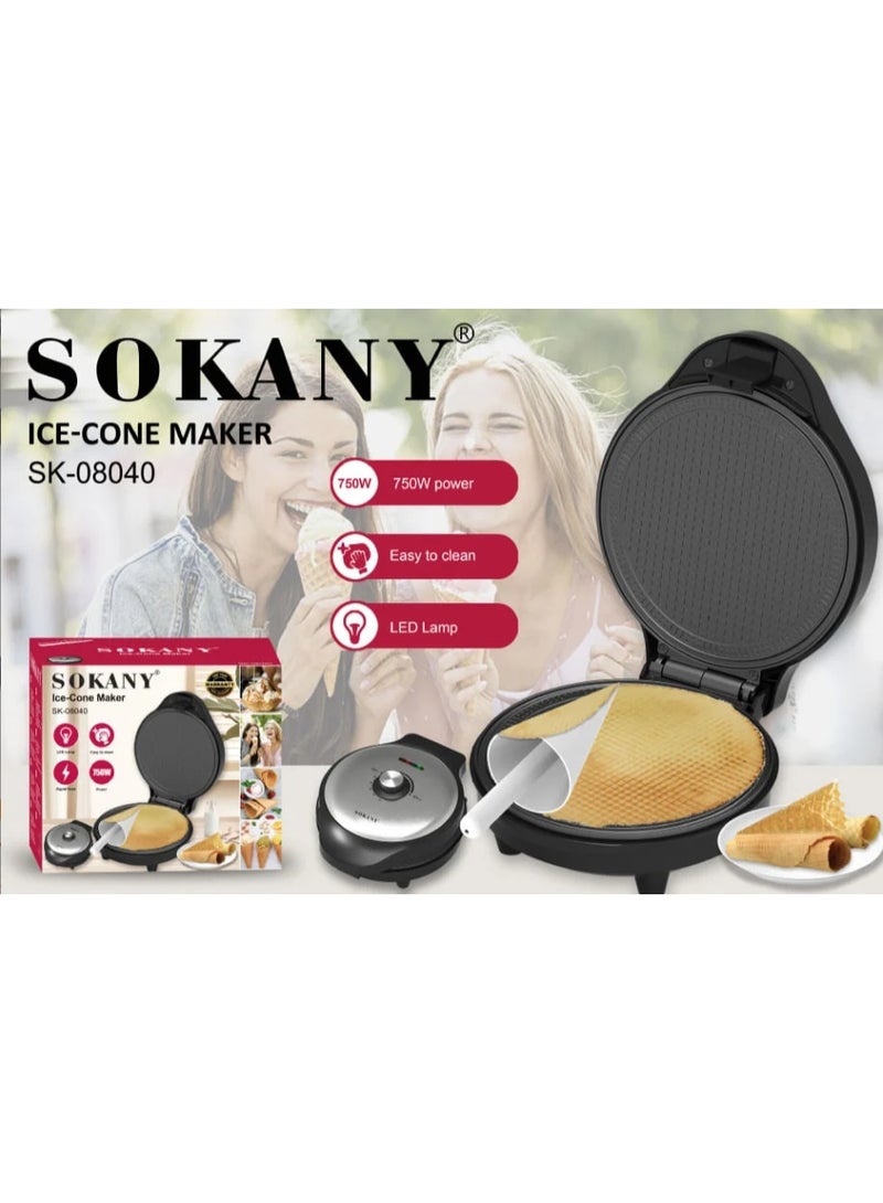 Sokany Ice Cone Maker 750W SK-08040 - Image 4