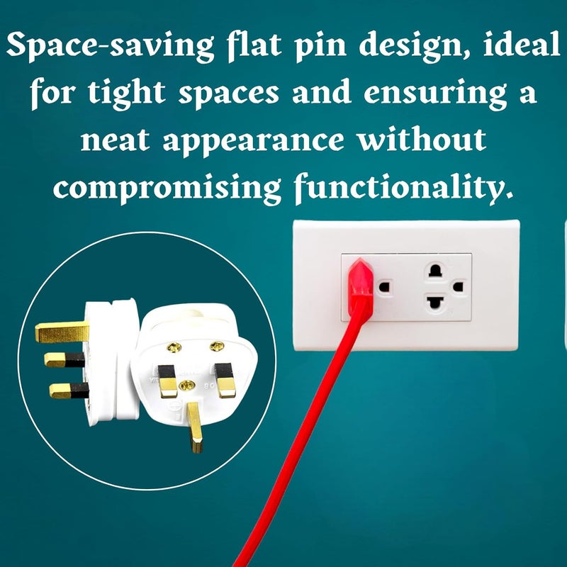 Parkplus قابس ذكر ثلاثي الدبابيس من النوع البريطاني 13A 250V مع fuse المستخدم في: المملكة المتحدة، ماليزيا، سنغافورة، هونغ كونغ - Image 3