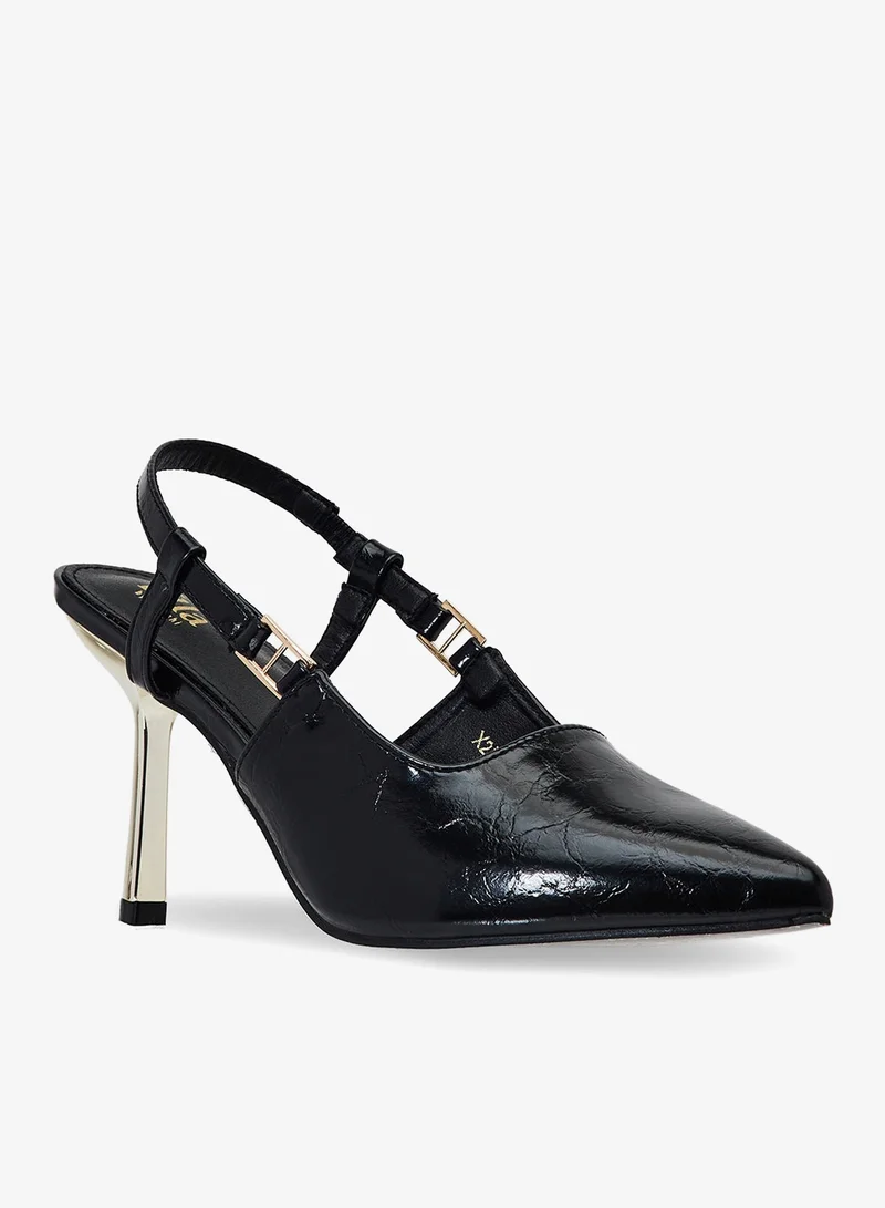 ELLA Sling Back Heeled Pump