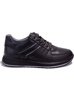 Dagoster DMA08-1071 Black Orthopedic Casual Men's Leather Shoes  - Image 2