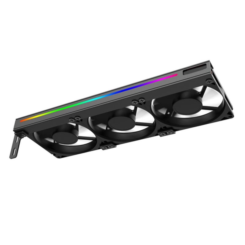 5v ARGB GPU Cooling Fan 3 Pin Small Quiet Radiator Cooler For Desktop Graphics Card - Image 2