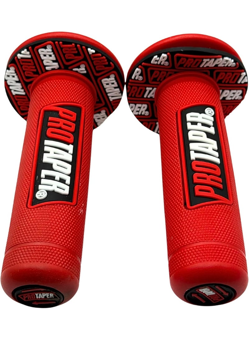 Pro Tapes Synergy Dual Density MX Handlebar Grips – 7/8” Motorcycle Motocross Dirt Bike Grips for CRF, YZF, EXC - Image 2