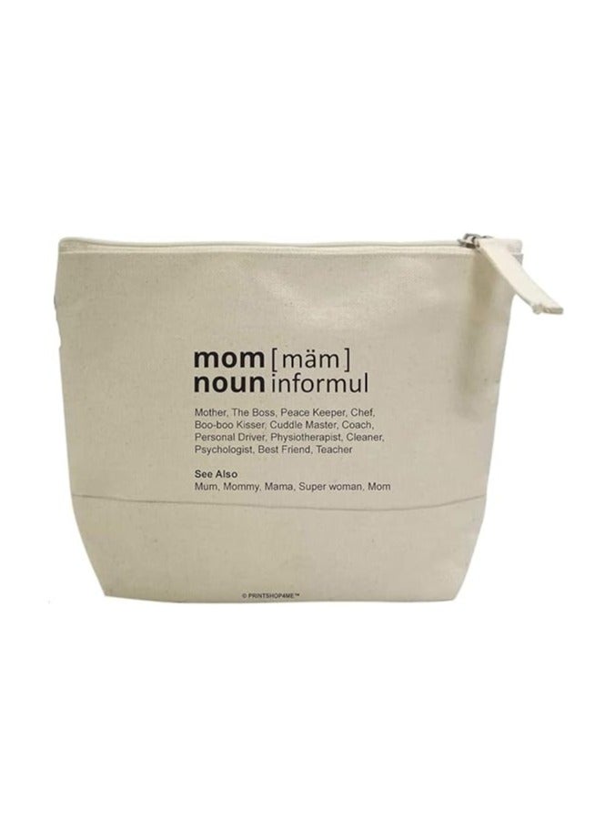 برينت شوب فور مي حقيبة سفر لمستحضرات التجميل من ماذر، حقائب مكياج لمستلزمات النظافة، والهاتف المحمول، وحقيبة مكياج صغيرة للنساء مشهورة كهدية عيد الأم أو هدايا للأم. - Image 1