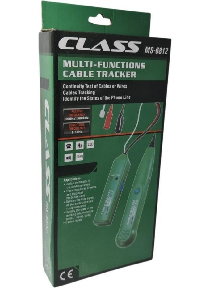 class - MS-6812 Cable Finder Cable Tracker - Image 1