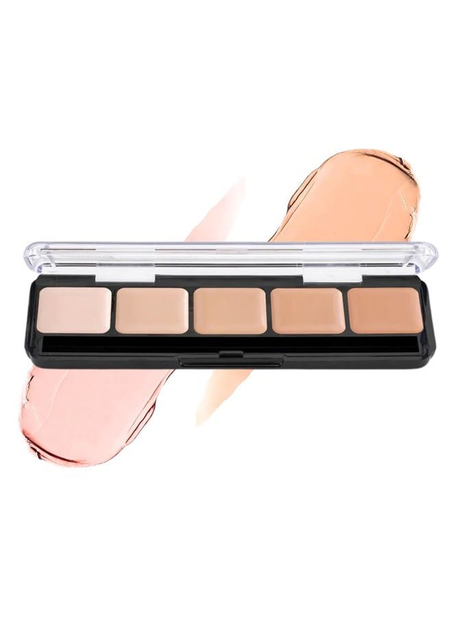 Graftobian HD Glamour Creme Foundation Palette, Cool #1 - Image 1