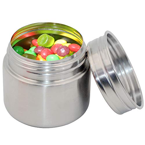 CoaGu 8oz Coffee Canisters: Premium 18/8 Stainless Steel Containers Perfect for Children's Lunches, Tea, Sugar, Coffee Storage, and Candy - Image 1