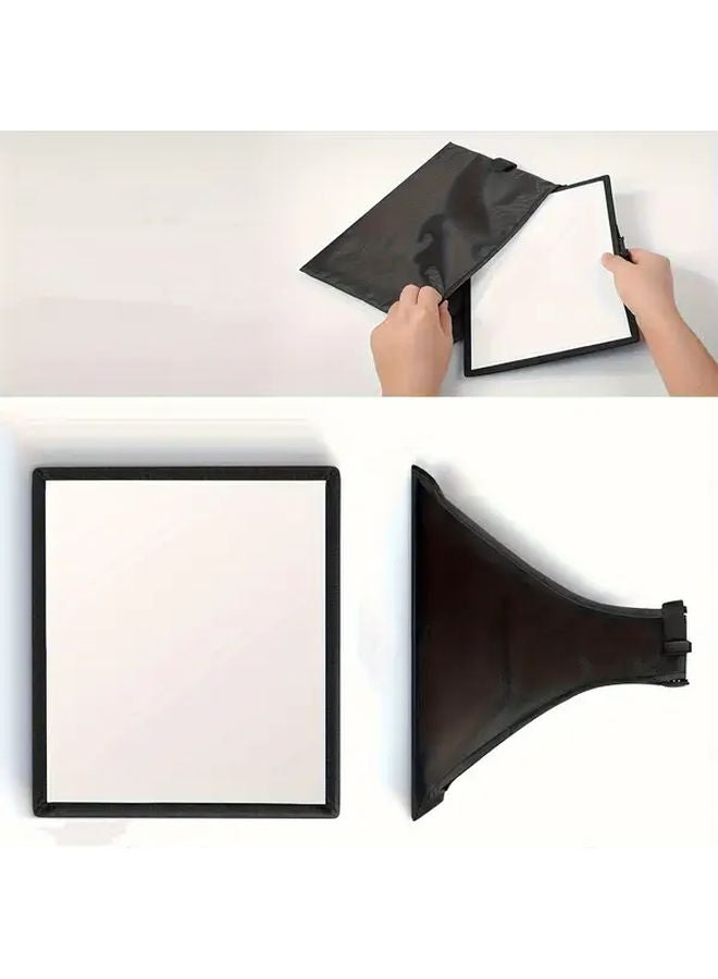 Foldable 11.8x7.9 Inch Flash Softbox Diffuser Storage Bag Compatible Canon Nikon Sony - Image 4