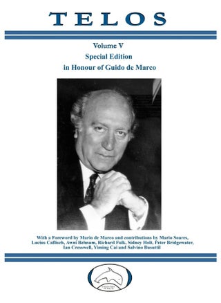 Telos Volume V - Special Edition in Honour of Guido de Marco - pzsku/Z8B05B449BBE0C076B5D1Z/45/1747922287/9e7d7990-0f54-411b-8e41-af8d5255794a