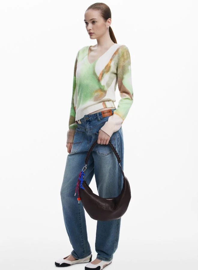 DESIGUAL Medium 3D Logo Crossbody Bag