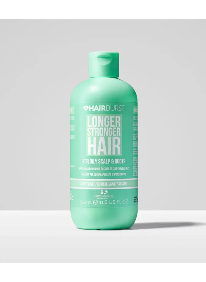 HAIR BURST Hair Conditioner for Oily Roots and Scalp - Removes Excess Sebum and Greasy Oil Build-Up - Vegan - 350ml