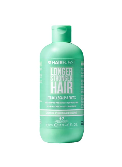 Hair Conditioner for Oily Roots and Scalp - Removes Excess Sebum and Greasy Oil Build-Up - Vegan - 350ml