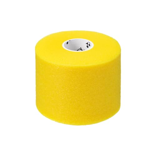 YONEX AC381 Cushion Wrap Grip Tape, Soft Racket Underwrap, Shock-Absorbing (Yellow) - Image 1