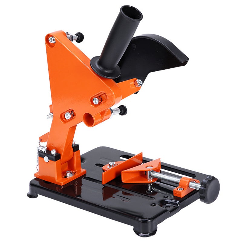 Aluminum alloy Angle Grinder Modified Cutting Machine Bracket Angle Grinding Device Stand Base Wood Metal Cutting Tool Bracket Holder for 115 125mm Type Angle Grinders Professional Woodworking DIY - Image 1