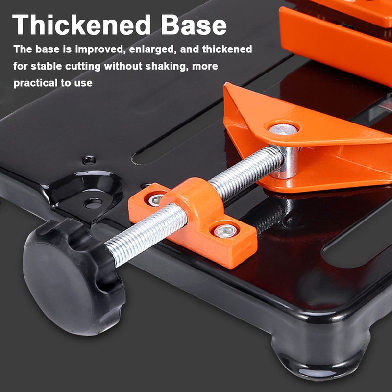 Aluminum alloy Angle Grinder Modified Cutting Machine Bracket Angle Grinding Device Stand Base Wood Metal Cutting Tool Bracket Holder for 115 125mm Type Angle Grinders Professional Woodworking DIY - Image 5
