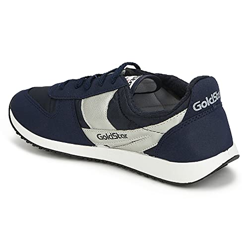 Gold Star GOLDSTAR 032 Men’s Latest Stylish Casual Sneakers Shoes | Lace-Up Lightweight Sports Running Shoes for Men | Comfortable Walking, Gym Training, Trekking, Hiking, Jogging, Party & Footwear - Image 4