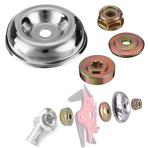 ELETR Grass Cutter Machine Gasoline 1set Nut Fixing Kit Tools Replacement Metal Gearbox Blade Accessories for Lawn Mower Trimmer Brush Cutter Trimmer Adapter Kit - Image 3