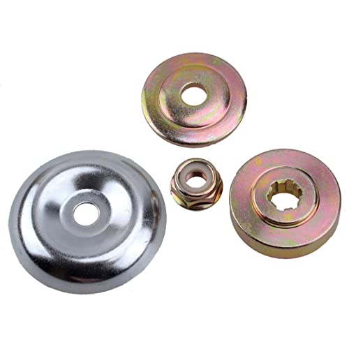 ELETR Grass Cutter Machine Gasoline 1set Nut Fixing Kit Tools Replacement Metal Gearbox Blade Accessories for Lawn Mower Trimmer Brush Cutter Trimmer Adapter Kit - Image 1