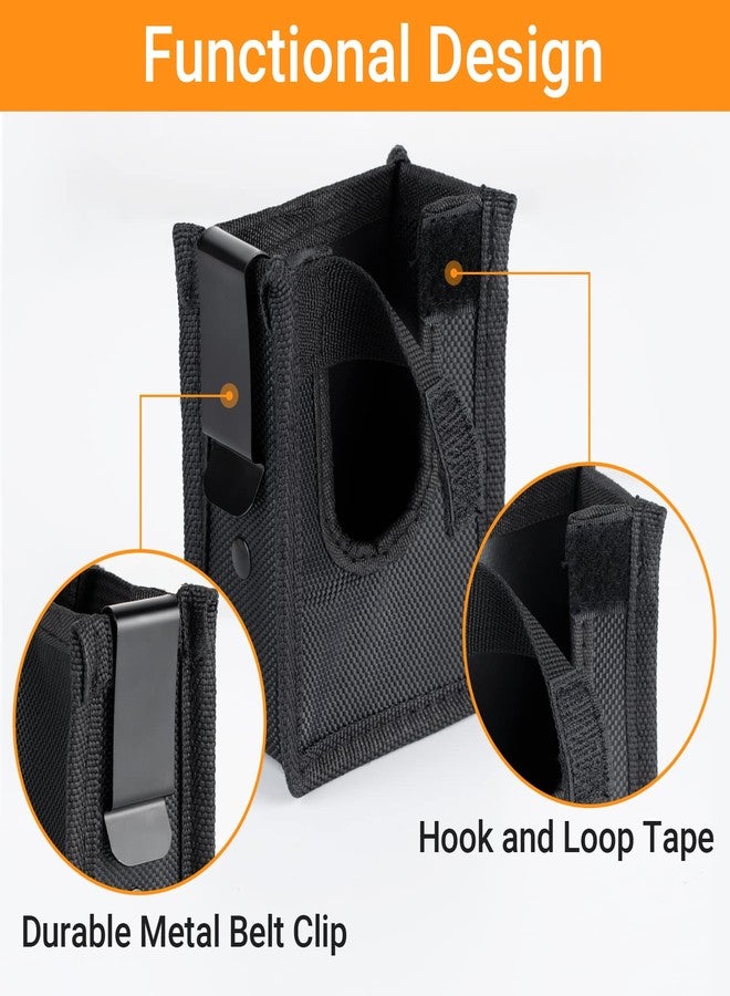 Tera Universal Barcode Scanner Holster Portable Handheld Bar Code Reader Carrying Case with Metal Belt Clip Hook and Loop Tape for Warehouse Logistic Manage Inventory Supermarket - Image 2