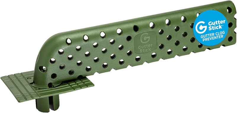 Gutter Stick Store Downspout Guard - Prevents Clogs, Overflows & Water Damage - Universal Fit for All Gutters - Easy No-Tool Install - Weatherproof & Durable - Keeps Debris Out, Water Flowing - 1 Pack - Image 1