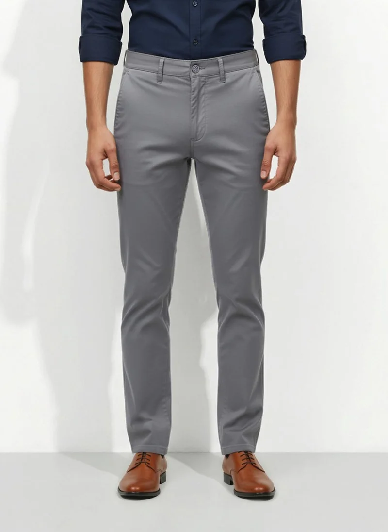 بيينغ هيومان Men Slim Fit Chinos Trousers