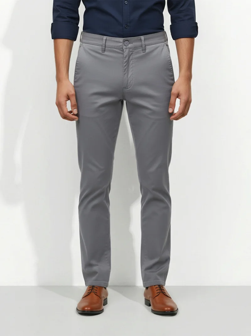 Being Human Men Slim Fit Chinos Trousers