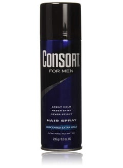 Consort Consort For Men Hair Spray Unscented Extra Hold 8.30 oz (Pack of 3)  - Image 1