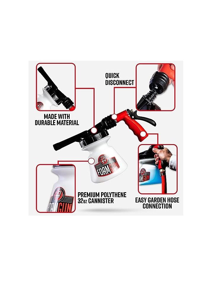 Adam's Polishes Adam's Polishes Standard Foam Gun - Car Wash & Car Cleaning Auto Detailing Tool Supplies, Car Wash Kit Soap Shampoo & Garden Hose for Thick Suds, No Pressure Washer Required. - Image 2
