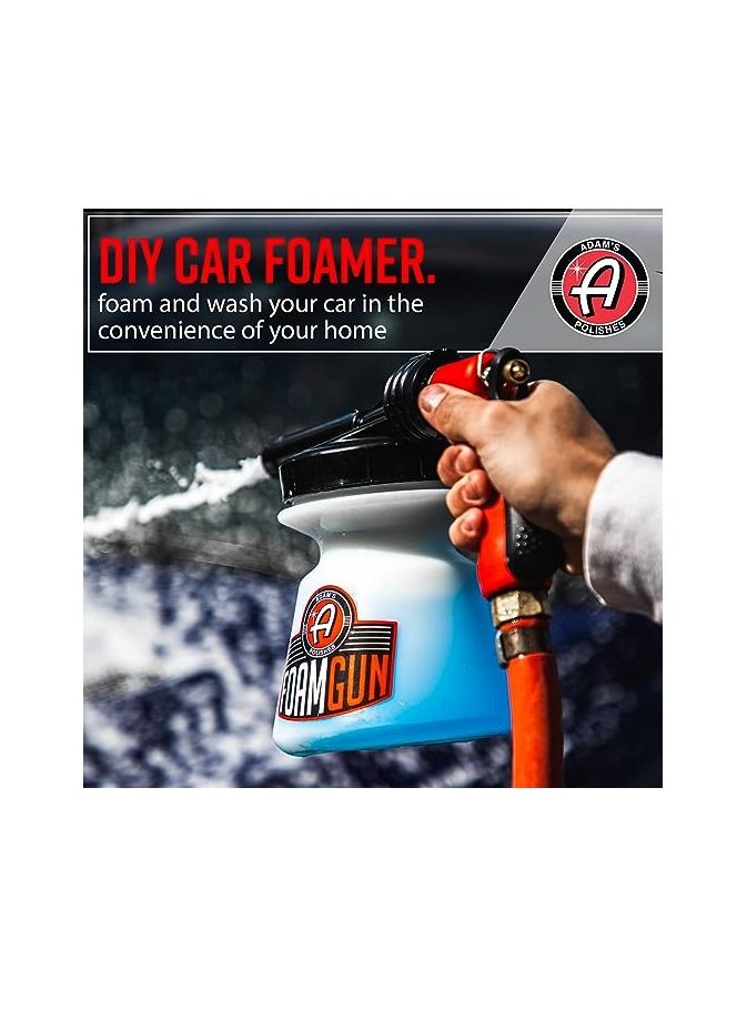 Adam's Polishes Adam's Polishes Standard Foam Gun - Car Wash & Car Cleaning Auto Detailing Tool Supplies, Car Wash Kit Soap Shampoo & Garden Hose for Thick Suds, No Pressure Washer Required. - Image 3