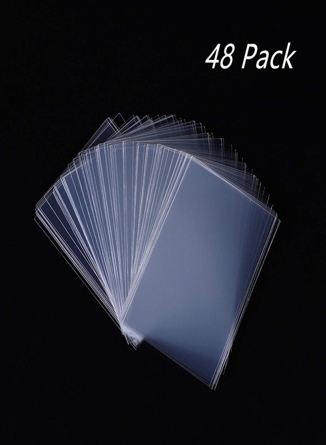 BeeSpring Recipe Card Covers. Clear Vinyl 3 x 5 Inch Kitchen Recipe Card Protectors, 3 x 5 Inch Set of 48 - Image 2