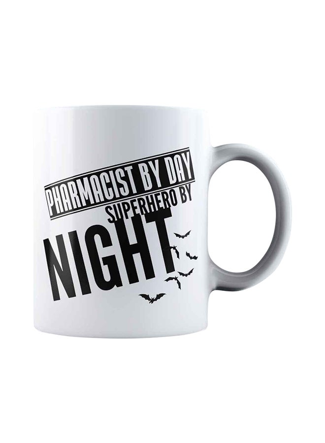 Phone Planet Superhero Pharmacist Coffee Mug White - Image 1