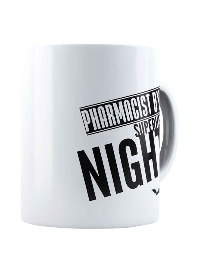 Phone Planet Superhero Pharmacist Coffee Mug White - Image 2