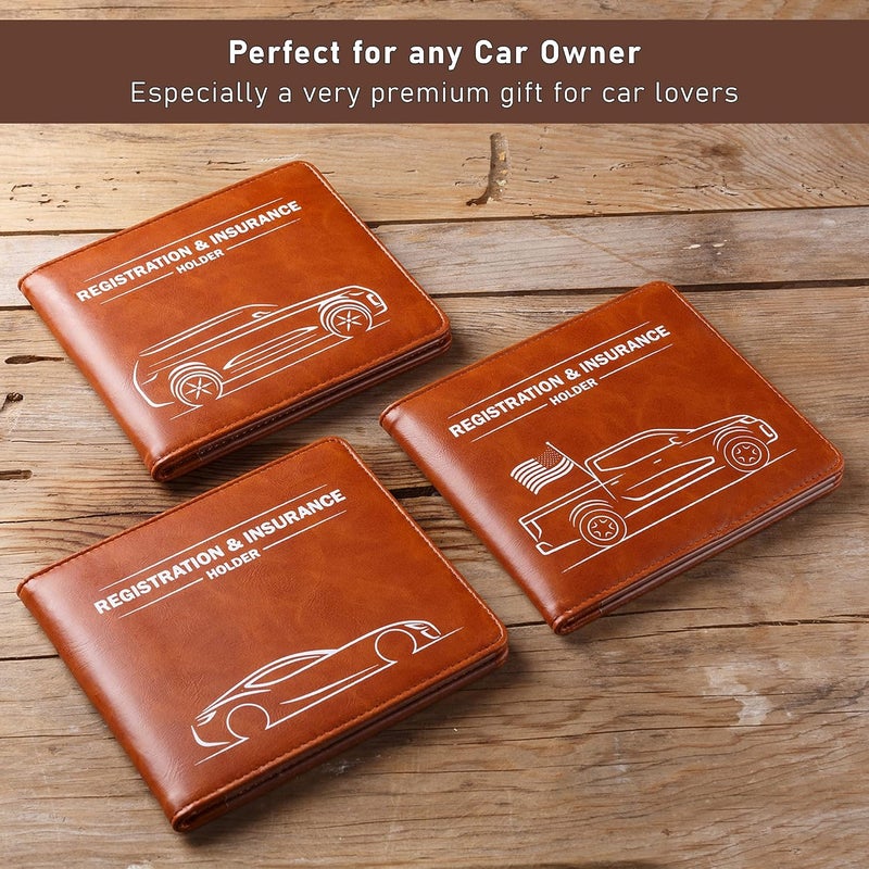 Canopus Car Registration and Insurance Holder with Magnetic Closure - Image 4