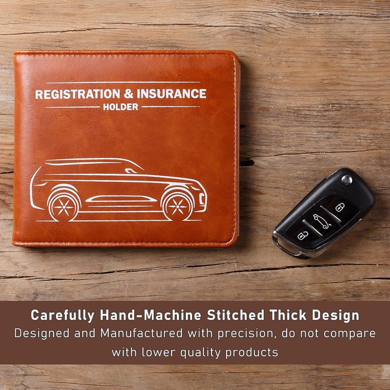 Canopus Car Registration and Insurance Holder with Magnetic Closure - Image 3