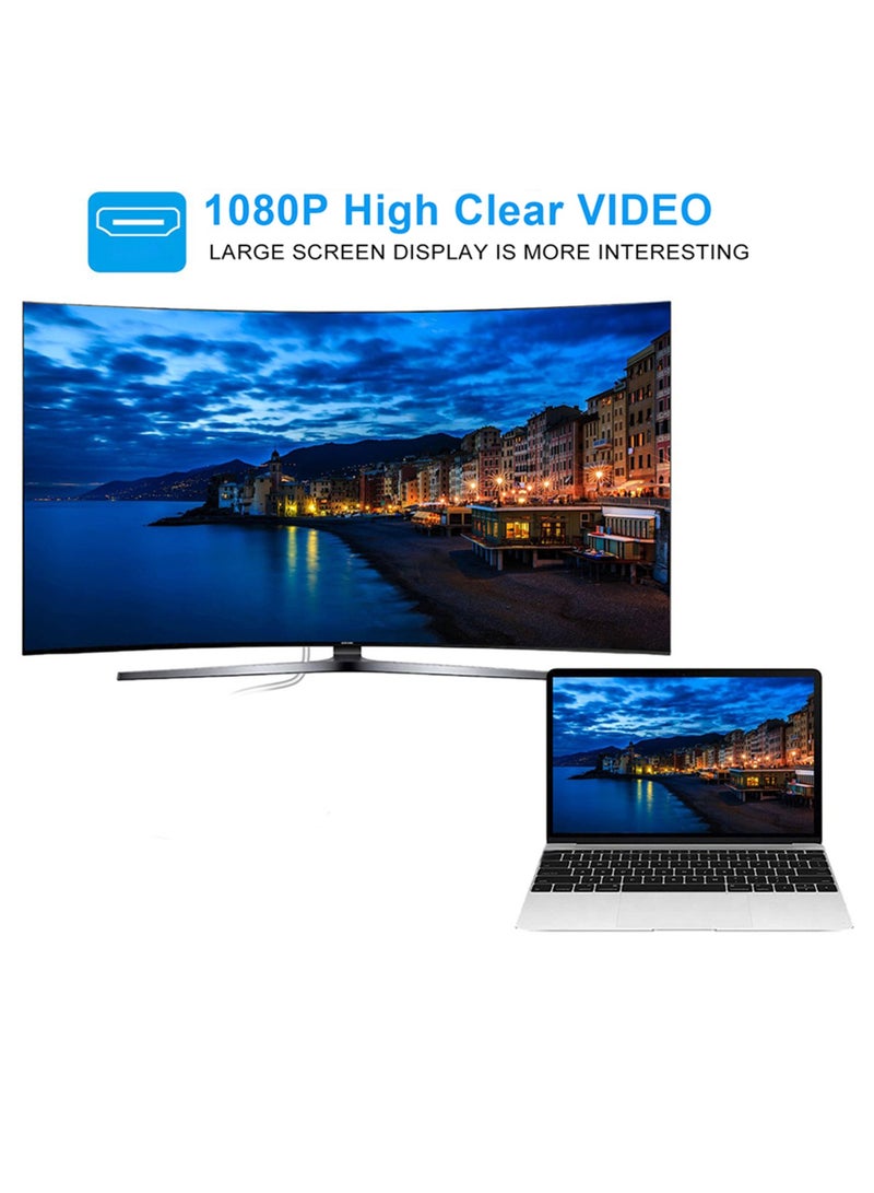For Wireless HDMI Transmitter Dual Mode Display 5Ghz Stable Casting for Laptops Cameras Game Consoles Transmission Distance Up to 164 Feet Compatible Wireless HDMI Transmitter and Receiver  - Image 2