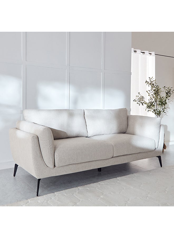 Home Box Lucina 3-Seater Fabric Sofa 92 x 86 x 217 cm - Image 1