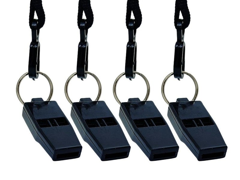 Ritecare RightCare Windy 636 Sports and Training Pea Less Whistles | Used by Professionals | (Pack of 4) - Image 1